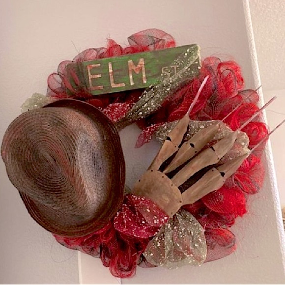 👻Handmade Horror Wreath👻 - Picture 1 of 1
